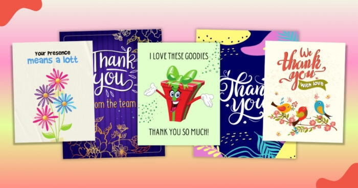 Digital Thank You Cards